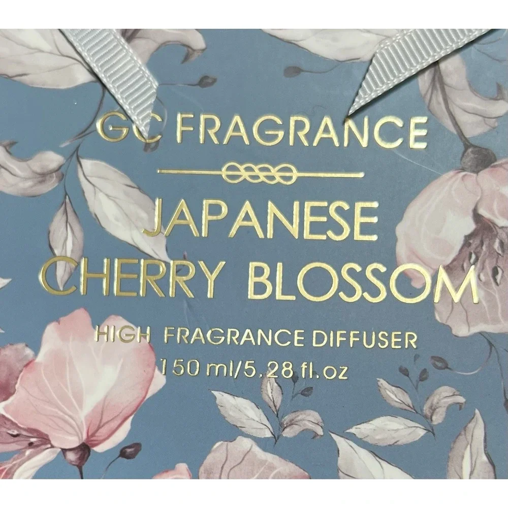 GC Fragrance Japanese Cherry Blossom‎ Reed Diffuser New